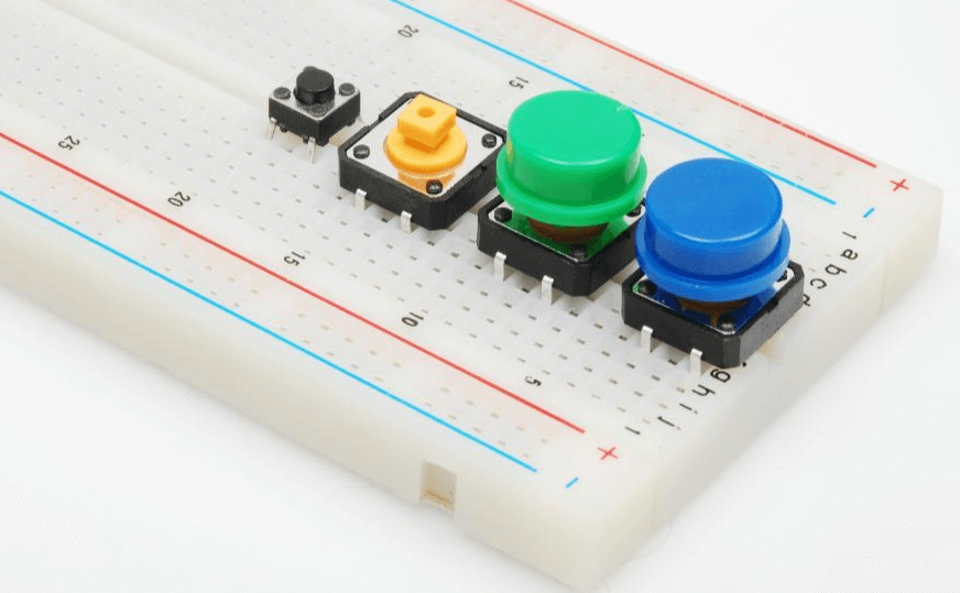 The Switch on The Breadboard
